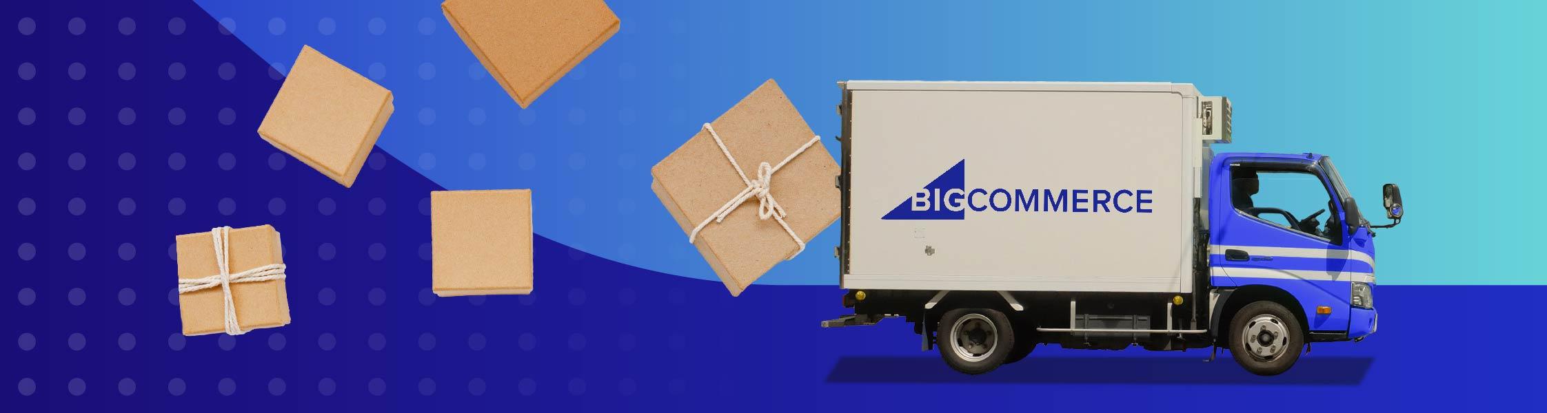 Article header wholesale ecommerce shipping boxes moving truck bigcommerce
